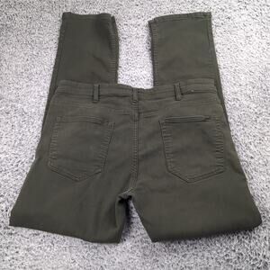 Jachs New York Jeans Men 38x34 Green Comfort Stretch Denim Straight Leg Casual